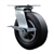 8" Swivel  Semi Pneumatic Cart Caster with Flat Free Wheel and Brake