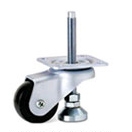 threaded mount leveling caster