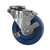 3-1/2" Bolt Hole Swivel Caster with Solid Polyurethane Wheel and Brake