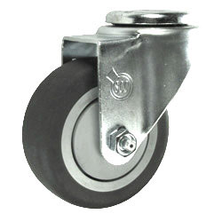 3.5" Swivel Caster with Thermoplastic Rubber Tread