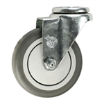 4" Swivel Caster with Thermoplastic Rubber Tread