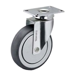 3 inch chrome swivel caster for hospital applications