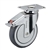 3 inch chrome total lock swivel caster for hospital applications