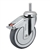 3 inch chrome total lock swivel caster for hospital applications