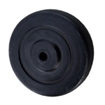 4" x 1-1/4" Rubber Wheel