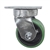 4 Inch Kingpinless Swivel Caster with Polyurethane Tread Wheel and Ball Bearings