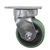 4 Inch Kingpinless Swivel Caster with Polyurethane Tread Wheel