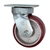 5 Inch Kingpinless Swivel Caster with Polyurethane Tread on Aluminum Core Wheel and Ball Bearings