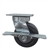 5 Inch Kingpinless Swivel Caster with Phenolic Wheel, Ball Bearings, and Brake