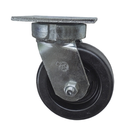 5 Inch Kingpinless Swivel Caster with Phenolic Wheel