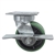 5 Inch Kingpinless Swivel Caster with Polyurethane Tread Wheel - Brake