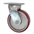 6 Inch Swivel Caster with Polyurethane Tread on Aluminum Core Wheel and Ball Bearings