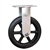 12" Rigid Caster with Rubber Moldon Wheel