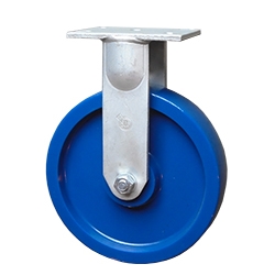 12 Inch Rigid Caster with Solid Polyurethane Wheel