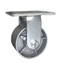 6 Inch Rigid Caster with Semi Steel Wheel