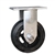 Rigid Caster with Rubber on Iron Core Wheel