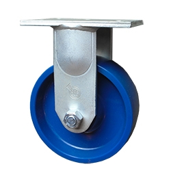 8 Inch Heavy Rigid Caster with Polyurethane Wheel