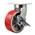 10 Inch Swivel Caster with Polyurethane Tread Wheel and Side Lock Brake