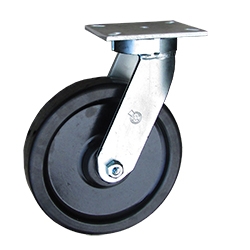 Kingpinless Swivel Caster with Phenolic Wheel