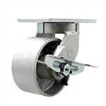 Swivel Caster with Semi Steel Wheel and Side Lock Brake