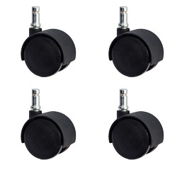 hard metric chair casters