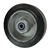 6" x 2" rubber on Aluminum Wheel with Ball Bearings