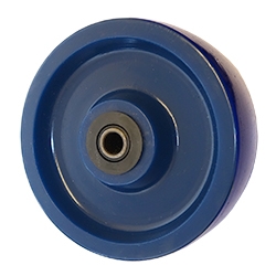 8 inch  heavy duty solid Polyurethane caster wheel