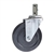 5" Swivel Caster with square stem and soft rubber wheel