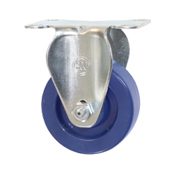 3" Stainless Steel Rigid Caster with Polyurethane Wheel