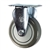 4" Stainless Steel Rigid Caster with Polyurethane Tread