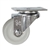 3 Inch Stainless Steel Swivel Caster with White Nylon Wheel