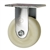 4 Inch Stainless Steel Rigid Caster - Nylon Wheel