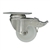 3 Inch Stainless Steel Swivel Caster with White Nylon Wheel and Total Lock