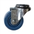 3" Stainless Steel Bolt Hole Swivel Caster with Solid Polyurethane Wheel