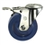 4" Stainless Steel Bolt Hole Caster with Solid Polyurethane Wheel and Total Lock Brake