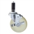 4" Expanding Stem Stainless Steel  Swivel Caster with Nylon Wheel and Brake