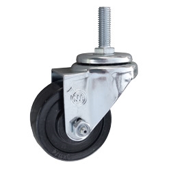 Stainless Steel Swivel Caster with Rubber Wheel