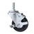 Threaded Stem Stainless Steel Swivel Caster with Rubber Wheel and Brake