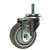 12mm Stainless Steel Threaded Stem Swivel Caster with a Polyurethane Tread Wheel