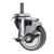 Stainless Steel Metric Threaded Stem Swivel Caster with Thermoplastic Rubber Wheel