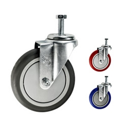 5" Swivel Caster with Polyurethane Tread