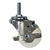 3" Swivel Caster with Solid Nylon Wheel and Top Lock Brake