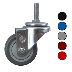 3" Swivel Caster with Polyurethane Tread