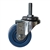 3" Threaded Metric Stem Swivel Caster with Solid Polyurethane Wheel