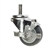 3" Metric Swivel Caster with Thermoplastic Rubber Tread and Brake