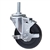 4 Inch Metric Threaded Stem Swivel Caster with Rubber Wheel and Brake
