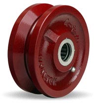 4" x 1-1/2" V Groove Wheel