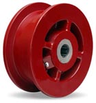 6 inch double flanged Wheel