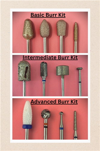 Four-Piece Sanding Burr Sets | Rainier Medical