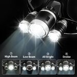 Ultra-Bright 10-LED Headlamp for Healthcare Professionals